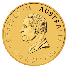 Australian 1-ounce gold coin – reverse side 2