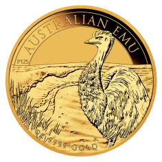 Australian 1-ounce gold coin – reverse side