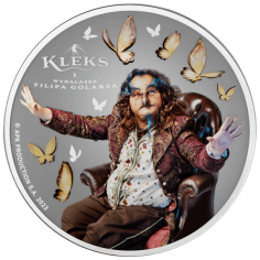 silver coin, inkblot, and Philip the Barber's invention, reverse side