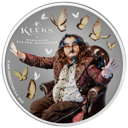 silver coin, inkblot, and Philip the Barber's invention, reverse side