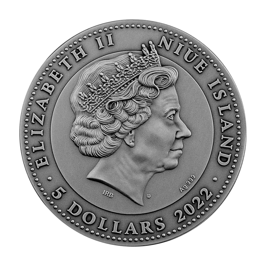 silver coin pantocrator obverse