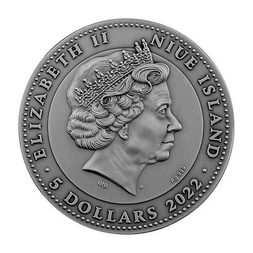 silver coin pantocrator obverse