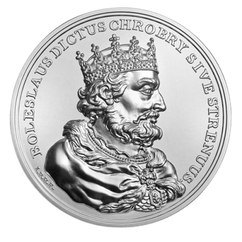 silver coin treasures of Stanisław August Bolesław Chrobry reverse