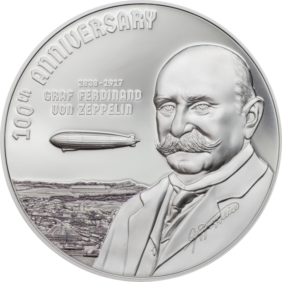 silver-coin-100th-anniversary-of-the-death-of-ferdinand-von-zeppelin-reverse