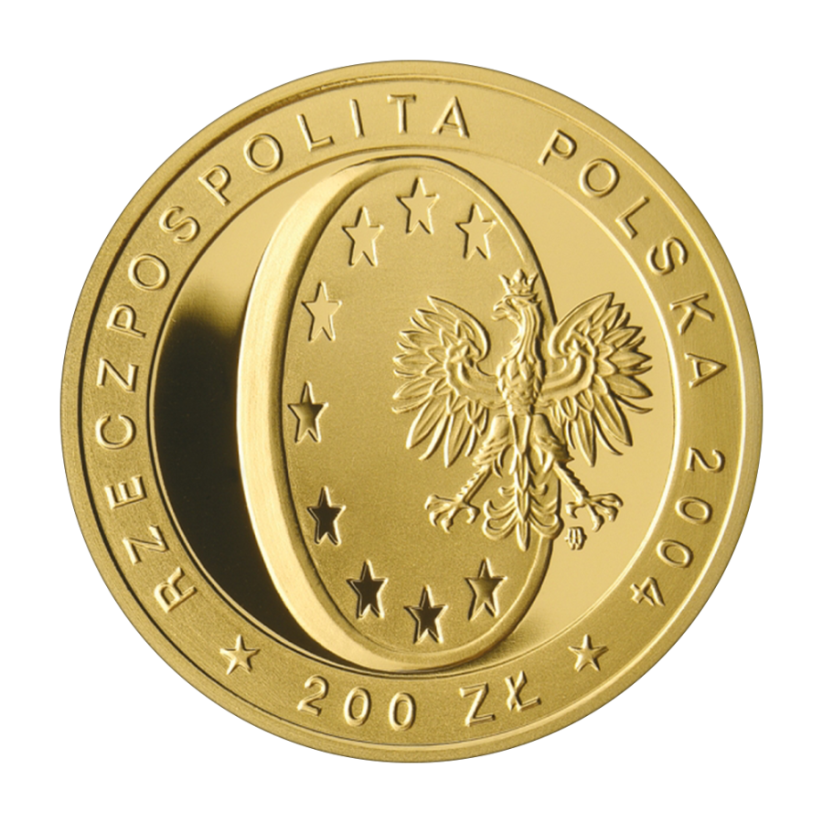 200-zloty-gold-coin-poland's-accession-to-the-european-union-2004-obverse