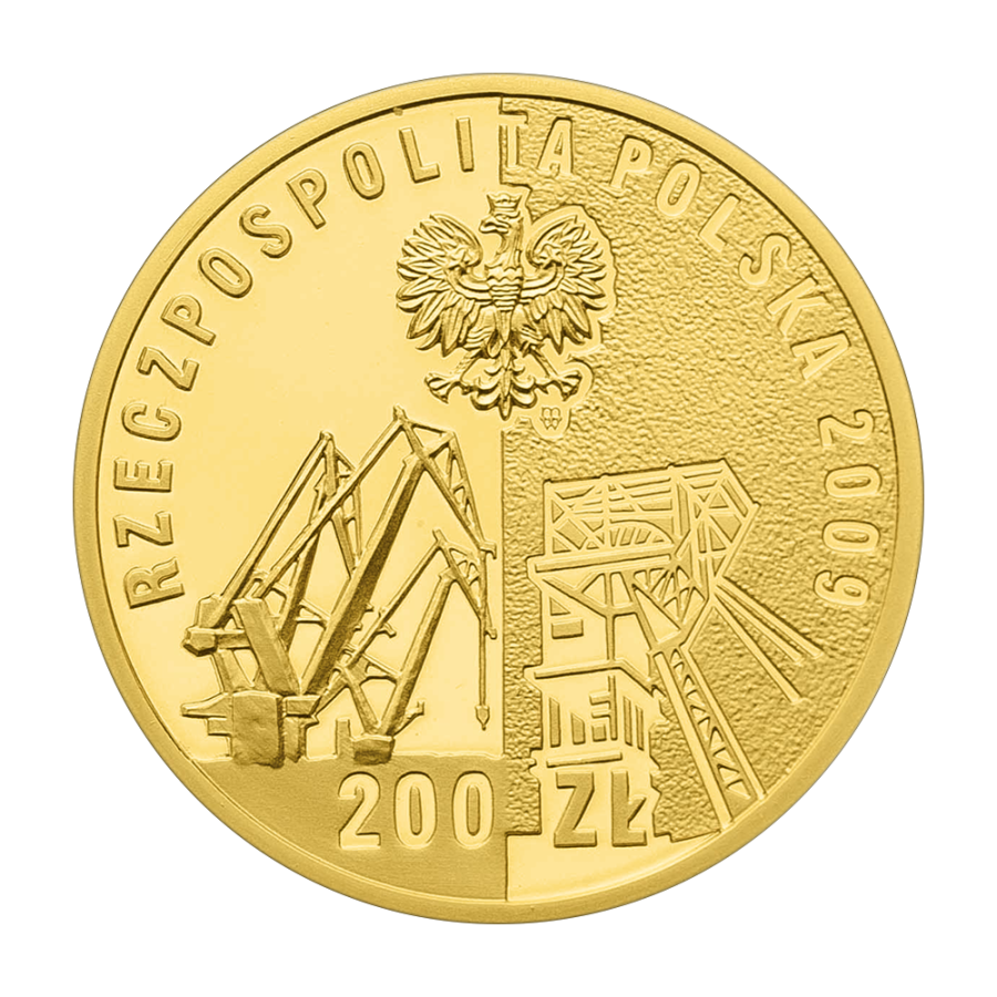 200-zloty-gold-coin-first-series-of-the-Great-Transformation-2009-obverse