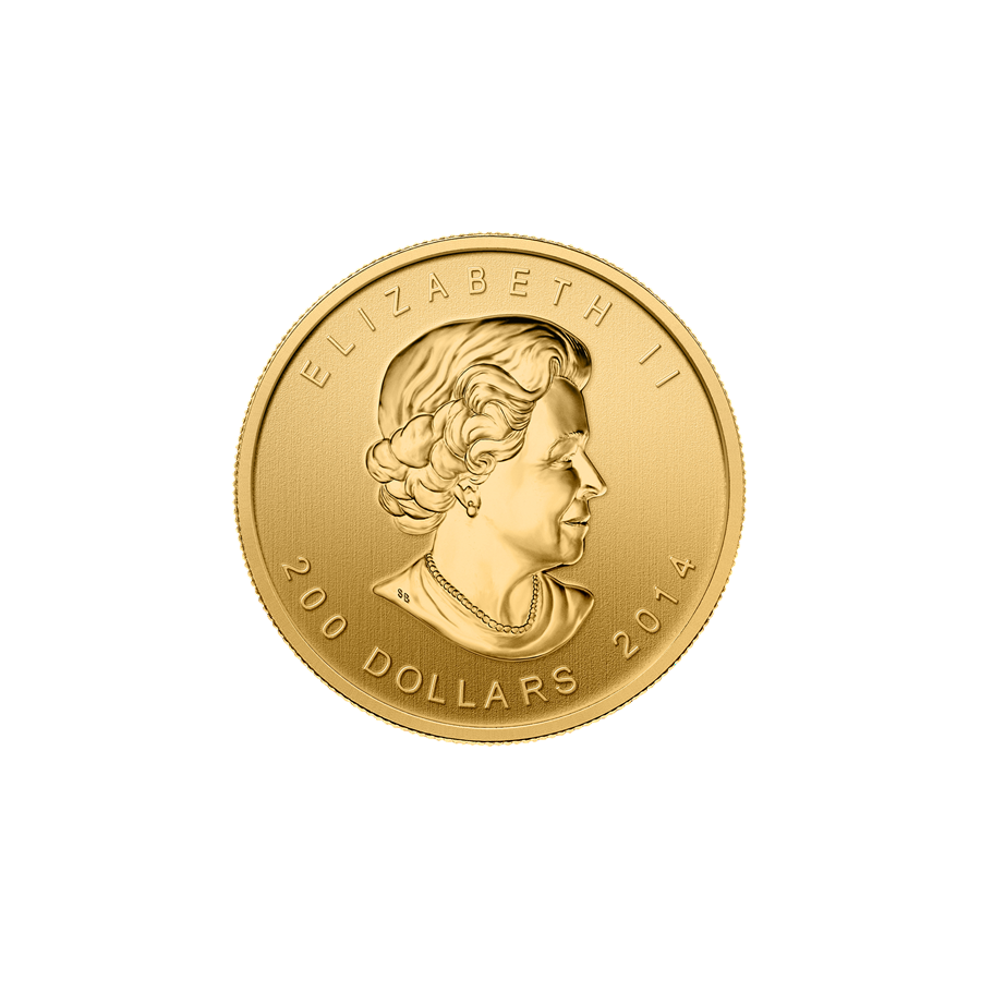 gold coin call of nature howling wolf 1 ounce gold obverse