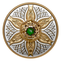 silver-coin-elements-of-nature-earth-dancing-ammolite-2025-reverse