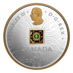 silver-coin-elements-of-nature-earth-dancing-ammolite-2025-reverse 2