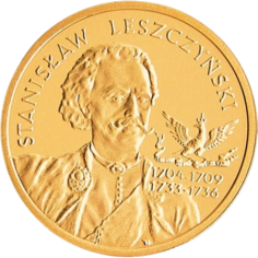 100 Zloty Gold Coin - Series of Polish Kings and Princes - Stanisław Leszczyński - 1704, 1709, 1733, 1736 - Reverse