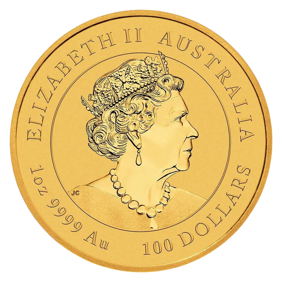 2022 Year of the Tiger Gold Coin – 1 Ounce Gold – Obverse