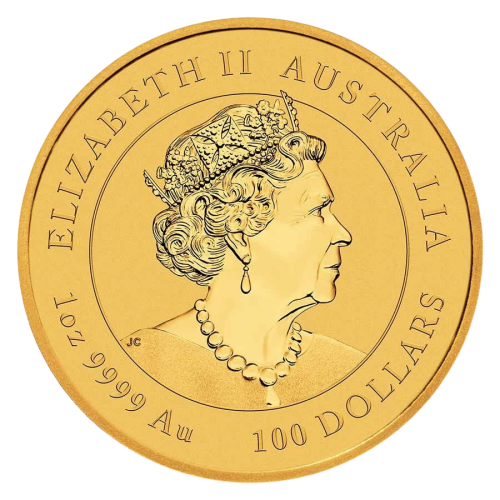 2022 Year of the Tiger Gold Coin – 1 Ounce Gold – Obverse