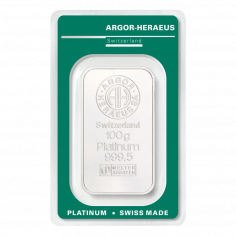 100 g Platinum Bar - 24-hour shipping!