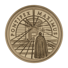 gold coin 200 zloty John Paul II 2002 reverse