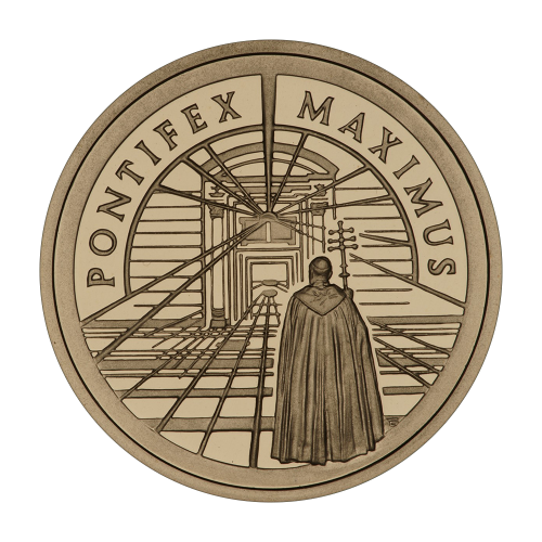 gold coin 200 zloty John Paul II 2002 reverse