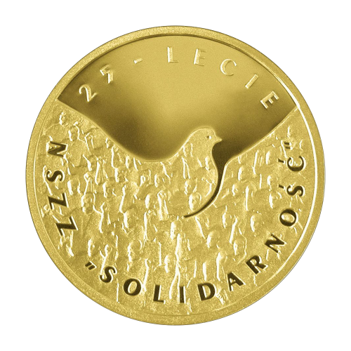 200-zloty-gold-coin-25th-anniversary-of-NSZZ-Solidarność-2005-reverse