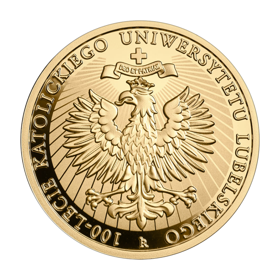200-zloty-gold-coin-100th-anniversary-of-the-Catholic-University-of-Lublin-2019-obverse