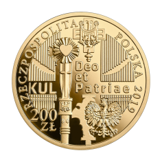200-zloty-gold-coin-100th-anniversary-of-the-Catholic-University-of-Lublin-2019-reverse