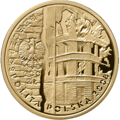 gold coin 200 PLN 65th anniversary of the Warsaw Ghetto Uprising 2008 reverse 2