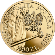200-zloty-gold-coin-420th-anniversary-of-the-birth-of-Hetman-Stefan-Czarniecki-2019-reverse 2