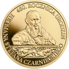 200-zloty-gold-coin-420th-anniversary-of-the-birth-of-Hetman-Stefan-Czarniecki-2019-reverse