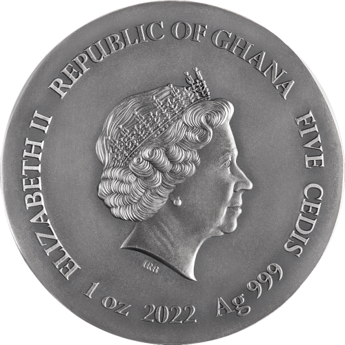 silver coin three wise monkeys 2022 1 ounce obverse