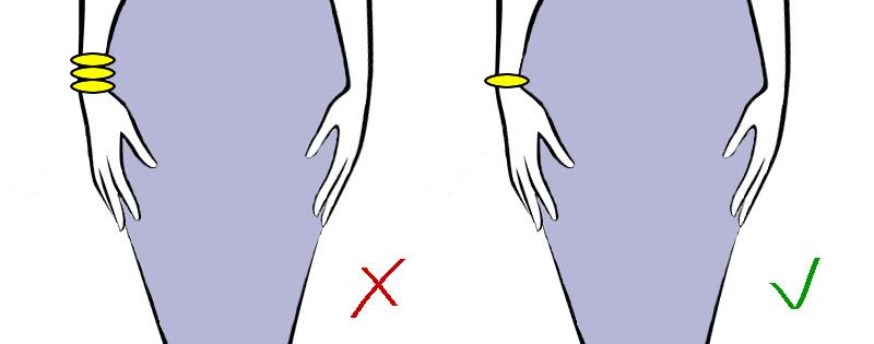 DOPASOWANIE SZEROKOŚCI BRANSOLETKI DO GRUBOŚCI NADGARSTKA