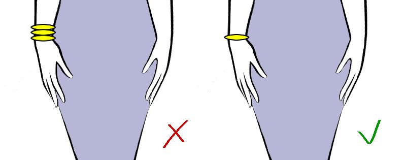 DOPASOWANIE SZEROKOŚCI BRANSOLETKI DO GRUBOŚCI NADGARSTKA