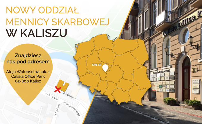 CZAS NA WIELKOPOLSKĘ: MENNICA SKARBOWA POSZERZA SIEĆ ODDZIAŁÓW STACJONARNYCH
