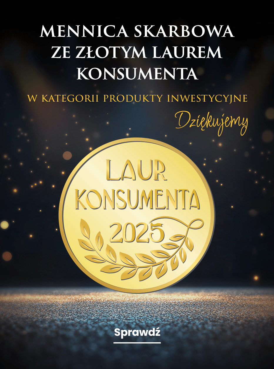 Mennica Skarbowa - Golden Consumer Laurel in the Investment Products category