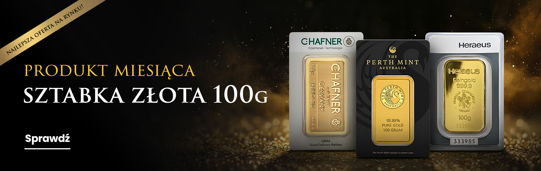 Product of the month | Unsorted gold and large-weight bars