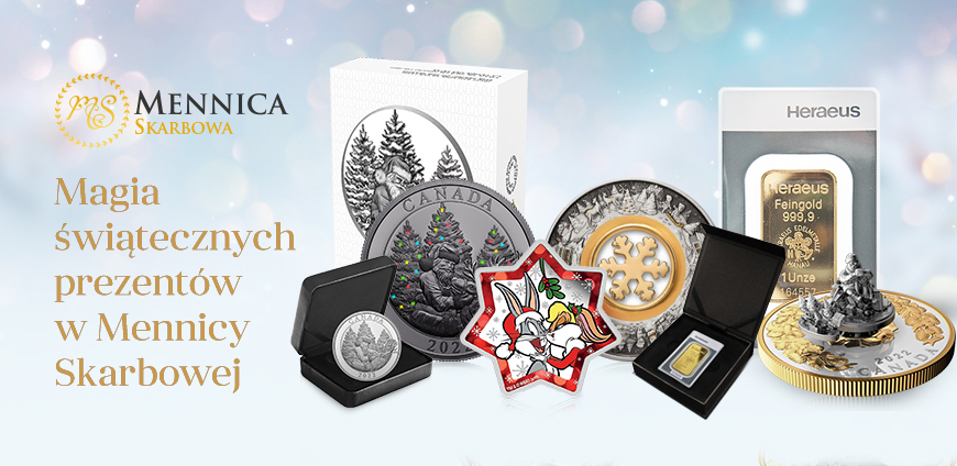 Złoto i srebro pod choinką, czyli pomysł na świąteczny prezent