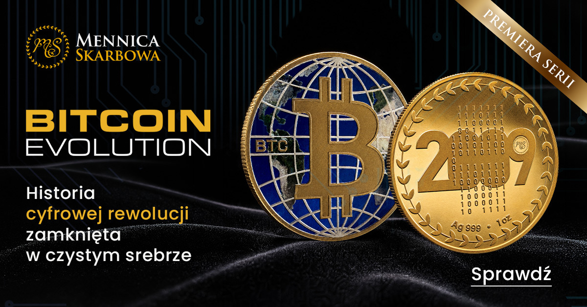 Wprowadzamy własne monety kolekcjonerskie. Poznaj kolekcję „Bitcoin Evolution”